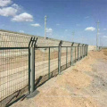 Powder PVC coated welded mesh fence